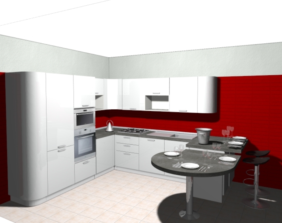 Progetto cucina Extra Tonda 